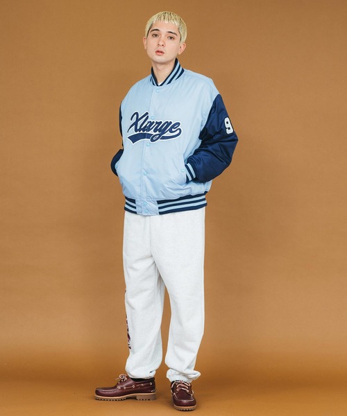 ジャケット・アウター XLARGE BASEBALL LOGO VARSITY JACKET XL Amazon | [エクストララージ] ジャケット BASEBALL LOGO VARSITY