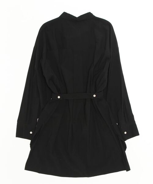 DROIT BELLO（ドロイトベロ）の「DROIT BELLO（ドロイトベロ）ウエストベルトシャツ（シャツ/ブラウス・レディース・ブラック/ホワイト・F）」の3枚目の写真