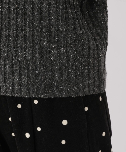 studio CLIP（スタディオクリップ）の「3ゲージネップ襟付きカーディガン（カーディガン/ボレロ・レディース・グレー/チャコール/ブラウン・FREE）」の12枚目の写真