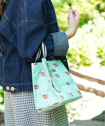 PAUL & JOE ACCESSOIRES（ポールアンドジョーアクセソワ）の「【PAUL & JOE ACCESSOIRES /ポール アンド ジョー アクセソワ 】 ヌネット総柄 ランチトート（トートバッグ）」