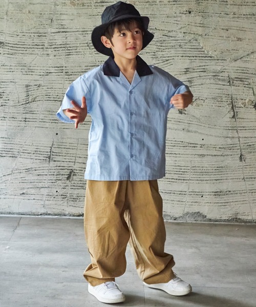 PAIRMANON STREET(ペアマノンストリート)の「【PAIRMANON STREET】ワイドシルエットバルーンサーカスパンツ(その他パンツ・キッズ・ベージュ/イエロー/オフホワイト/カーキ/ピンク/ブラック・110/120/140/100/160/150/90/130)」の10枚目の写真