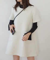 Tweed mini ワンピース