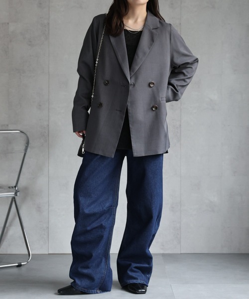 model：156cm 着用サイズ：FREE