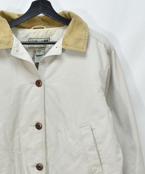 L.L.Bean(エルエルビーン)の「【ヴィンテージ古着】90s L.L.BEAN/エルエルビーン ハンティングジャケット(ブルゾン・メンズ・ベージュ・LARGE)」の3枚目の写真