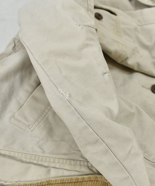 L.L.Bean(エルエルビーン)の「【ヴィンテージ古着】90s L.L.BEAN/エルエルビーン ハンティングジャケット(ブルゾン・メンズ・ベージュ・LARGE)」の4枚目の写真