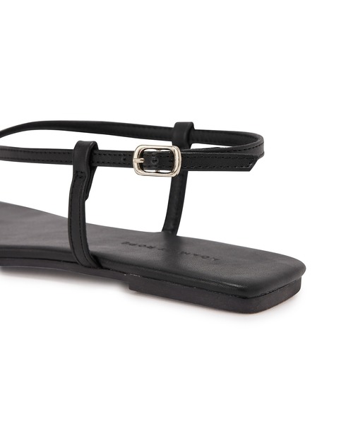 ADAM ET ROPE'（アダムエロペ）の「【定番人気】スクエアストラップビーチサンダル（サンダル・レディース・キャメル/ブラック・24.0cm/23.5cm/24.5cm/23.0cm）」の12枚目の写真