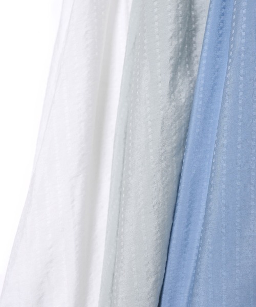 w closet（ダブルクローゼット）の「ドロストギャザースカート（スカート・レディース・オフホワイト/ブルー/ミント・FREE）」の6枚目の写真