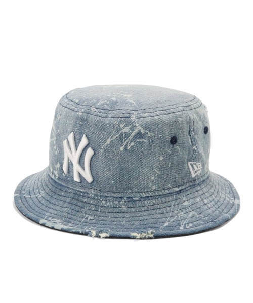 【珍品】ニューエラ　バケットハット　デニム　スプラッシュ柄　M-L Amazon.co.jp: [ニューエラ] バケットハット ダメージデニム