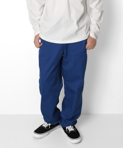 GLAZOS（グラソス）の「【大人向けサイズあり】【ラクパン】[ワイドテーパード]TCカラーツイル・ペインターパンツ（その他パンツ・キッズ・カーキ/ブラック/グレー/ブルー/ベージュ・170cm/160cm/140cm/130cm/150cm）」の5枚目の写真