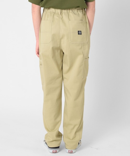 GLAZOS（グラソス）の「【大人向けサイズあり】【ラクパン】[ワイドテーパード]TCカラーツイル・ペインターパンツ（その他パンツ・キッズ・カーキ/ブラック/グレー/ブルー/ベージュ・170cm/160cm/140cm/130cm/150cm）」の17枚目の写真