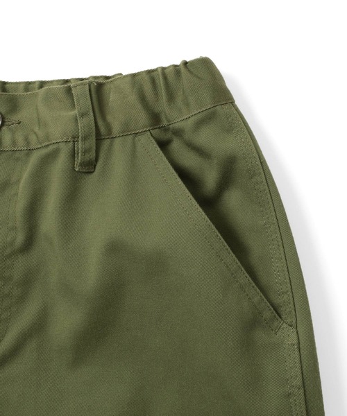 GLAZOS（グラソス）の「【大人向けサイズあり】【ラクパン】[ワイドテーパード]TCカラーツイル・ペインターパンツ（その他パンツ・キッズ・カーキ/ブラック/グレー/ブルー/ベージュ・170cm/160cm/140cm/130cm/150cm）」の7枚目の写真