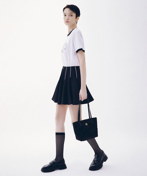 METROCITY（メトロシティ）の「(オンライン専用) ラルゴバッグ(Largo Bag) ダイヤ キルティング S ホーボーバッグ（トートバッグ・レディース・ブラック/アイボリー・FREE）」の13枚目の写真