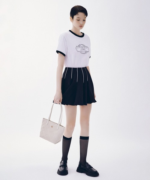 METROCITY（メトロシティ）の「(オンライン専用) ラルゴバッグ(Largo Bag) ダイヤ キルティング S ホーボーバッグ（トートバッグ・レディース・ブラック/アイボリー・FREE）」の16枚目の写真