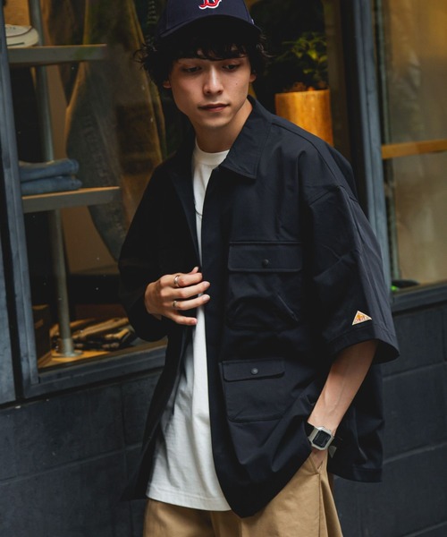 KELTY(ケルティ)の「【KELTY/ケルティ】マルチポケット/ミリタリーシャツ(シャツ/ブラウス・メンズ・ブラック/ブラウン・MEDIUM/LARGE)」の6枚目の写真