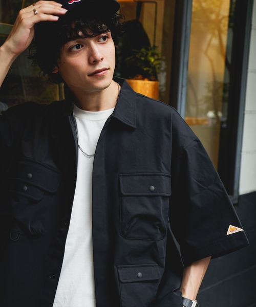 KELTY(ケルティ)の「【KELTY/ケルティ】マルチポケット/ミリタリーシャツ(シャツ/ブラウス・メンズ・ブラック/ブラウン・MEDIUM/LARGE)」の18枚目の写真