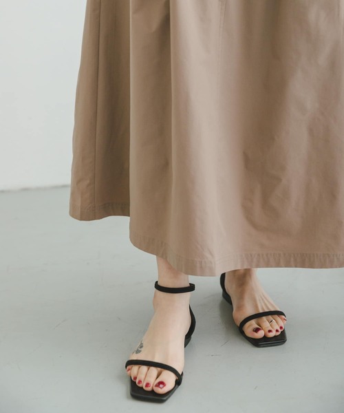 ITEMS URBANRESEARCH(アイテムズ アーバンリサーチ)の「『UR TECH POLIsh POLI』タックスカート(スカート・レディース・レッド系その他/ブラック/ベージュ・FREE)」の21枚目の写真