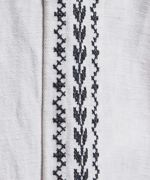 MONKEY TIME（モンキータイム）の「＜monkey time＞ CL CHINO SIDE EMBROIDERY EASY PANTS/パンツ（チノパンツ・メンズ・ブラック/オフホワイト・S/M/L）」の14枚目の写真