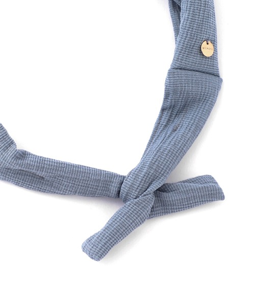 ANEMONE（アネモネ）の「ナチュラルカラーバックワイヤーターバン（ヘアバンド・レディース・ブラック/ブルー/グレー/アイボリー・FREE）」の6枚目の写真