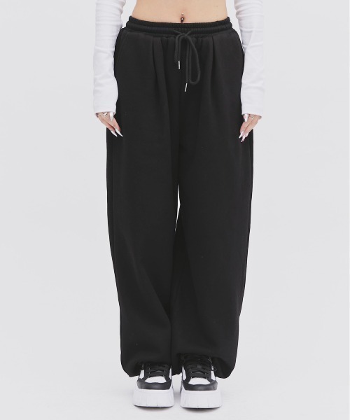 17HR（セブンティーンアワーズ）の「ルーズスウェットパンツ（スウェットパンツ・レディース・ブラック/グレー・FREE）」の13枚目の写真