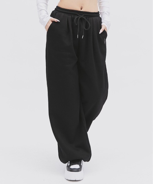 17HR（セブンティーンアワーズ）の「ルーズスウェットパンツ（スウェットパンツ・レディース・ブラック/グレー・FREE）」の18枚目の写真