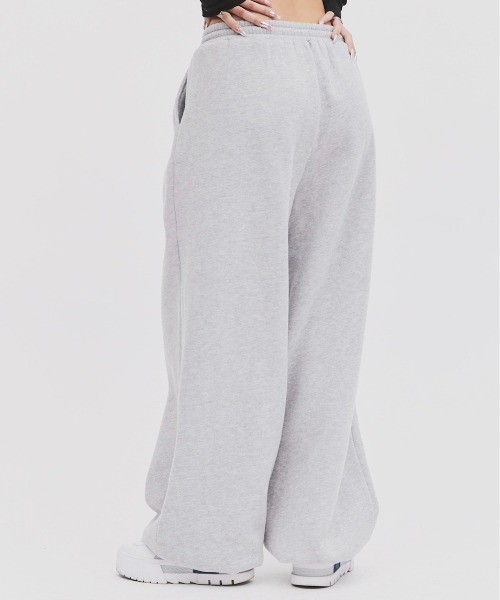 17HR（セブンティーンアワーズ）の「ルーズスウェットパンツ（スウェットパンツ・レディース・ブラック/グレー・FREE）」の4枚目の写真
