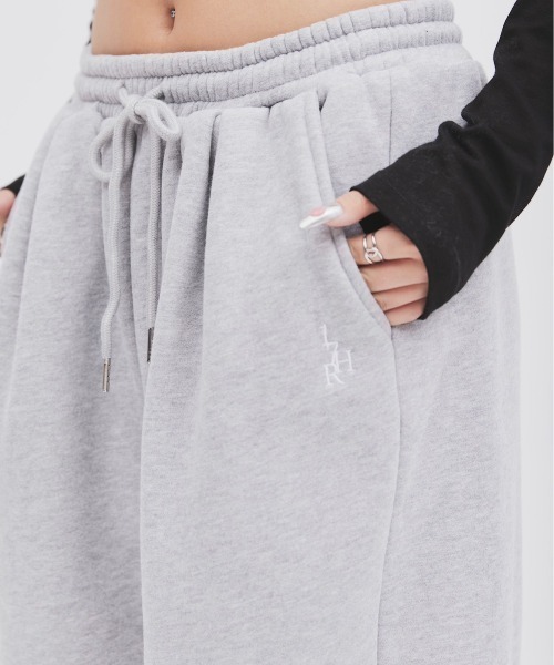 17HR（セブンティーンアワーズ）の「ルーズスウェットパンツ（スウェットパンツ・レディース・ブラック/グレー・FREE）」の9枚目の写真