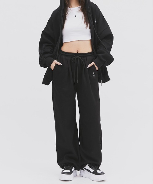 17HR（セブンティーンアワーズ）の「ルーズスウェットパンツ（スウェットパンツ・レディース・ブラック/グレー・FREE）」の22枚目の写真