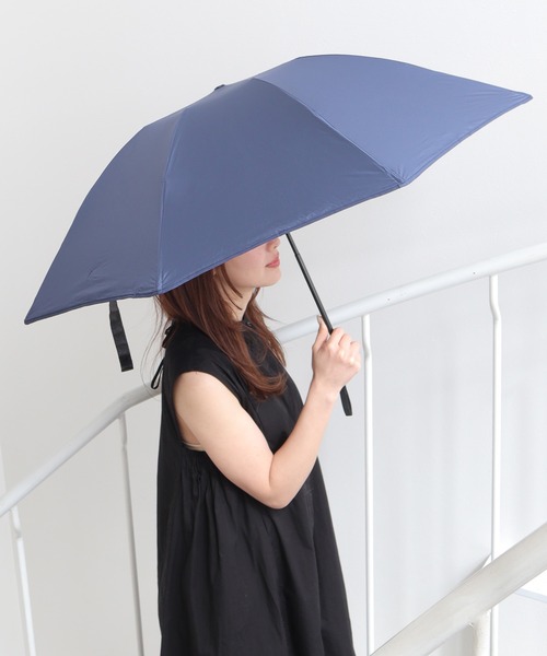 KiU(キウ)の「つゆ先がない安全傘 アメニモマケズ,ハレニモマケズ.タイプ:ライトウェイト 軽量 UVカット率100%(折りたたみ傘・メンズ・カーキ/ブラック/オフホワイト/グレー/ネイビー・FREE)」の5枚目の写真