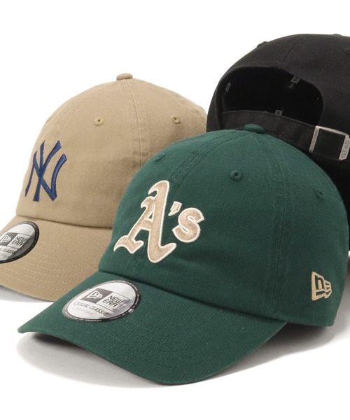 NEW ERA（ニューエラ）の「ニューエラ キャップ カジュアルクラシック MLB（キャップ・メンズ・ブラック系/ダークグリーン/ベージュ/ブラック/ストーン・FREE）」の5枚目の写真