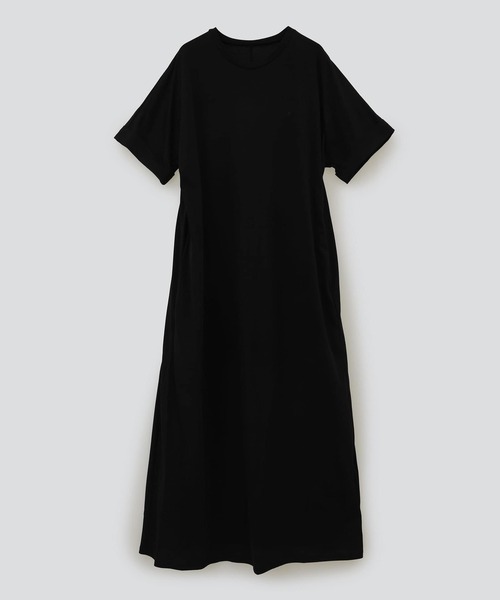 CONVERSE TOKYO(コンバーストウキョウ)の「BACK PLEATS DOCKING DRESS(ワンピース・レディース・グリーン/ブルー/ブラック・FREE)」の17枚目の写真