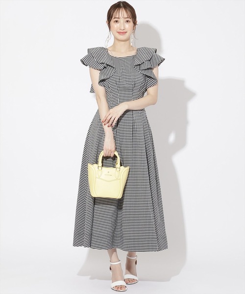 WILLSELECTION（ウィルセレクション）の「ウエストタックフリルワンピース（ワンピース・レディース・ブラック系その他5/ラベンダー/ブルー・MEDIUM）」の22枚目の写真