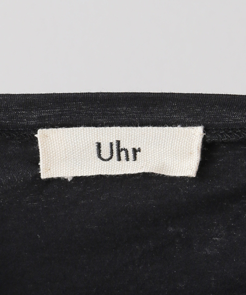 IENA（イエナ）の「【Uhr/ウーア】BACK OPEN Tシャツ（Tシャツ/カットソー・レディース・ブラック/ブラウン/ホワイト・FREE）」の7枚目の写真