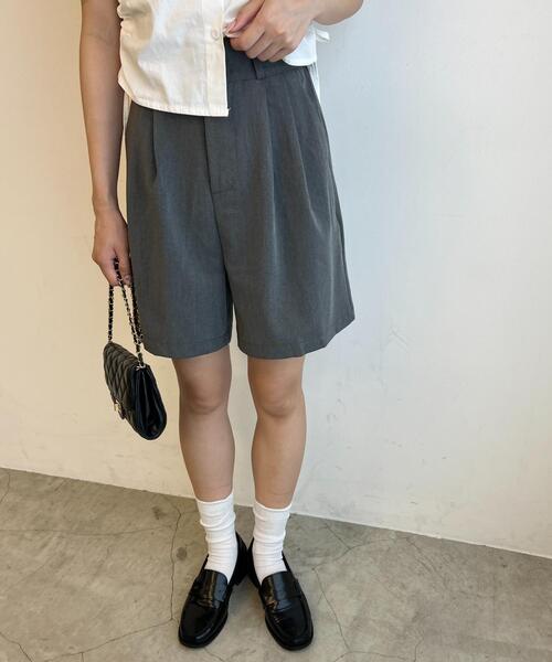 PHILLY（フィリー）の「タックショートパンツ（その他パンツ・レディース・ブラック/グレー・FREE）」の11枚目の写真