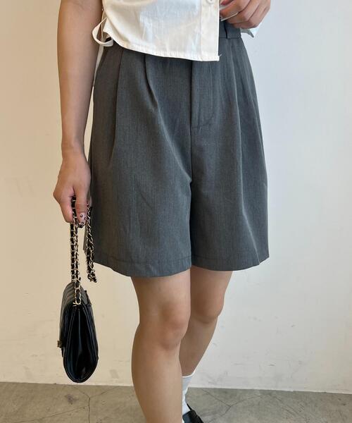 PHILLY（フィリー）の「タックショートパンツ（その他パンツ・レディース・ブラック/グレー・FREE）」の12枚目の写真