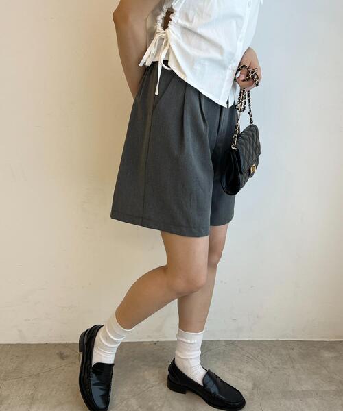 PHILLY（フィリー）の「タックショートパンツ（その他パンツ・レディース・ブラック/グレー・FREE）」の13枚目の写真