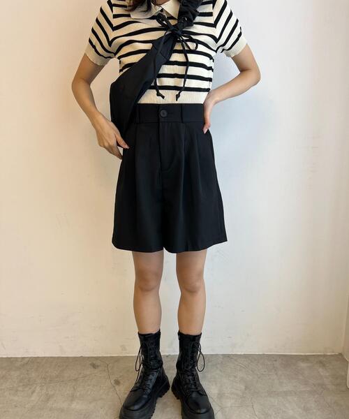 PHILLY（フィリー）の「タックショートパンツ（その他パンツ・レディース・ブラック/グレー・FREE）」の8枚目の写真