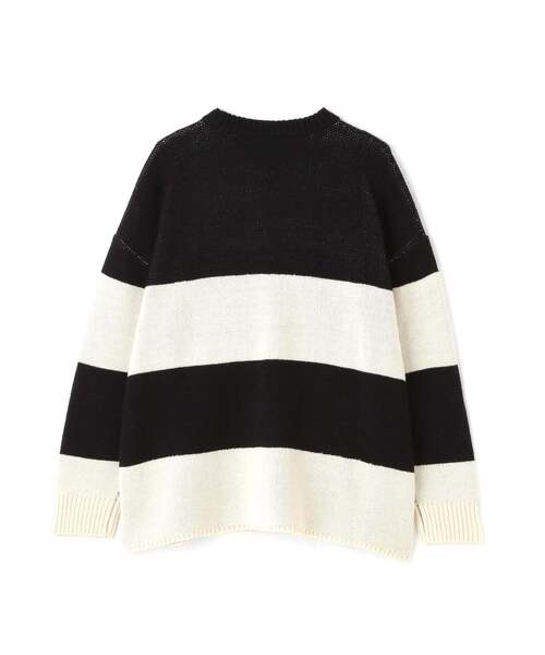 WHITELAND(ホワイトランド)の「【WEB&DEPOT限定】WHITELAND/ホワイトランド/BORDER CREWNECK KNIT(ニット/セーター・メンズ・ブルー/ブラック/グリーン・MEDIUM/LARGE)」の9枚目の写真