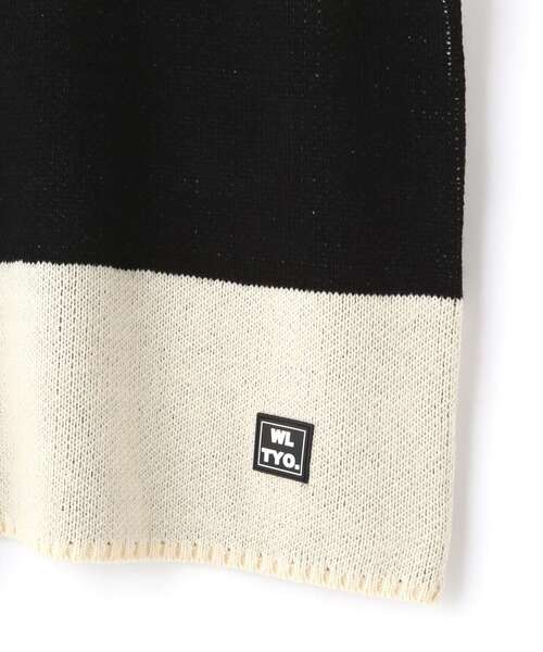 WHITELAND(ホワイトランド)の「【WEB&DEPOT限定】WHITELAND/ホワイトランド/BORDER CREWNECK KNIT(ニット/セーター・メンズ・ブルー/ブラック/グリーン・MEDIUM/LARGE)」の13枚目の写真