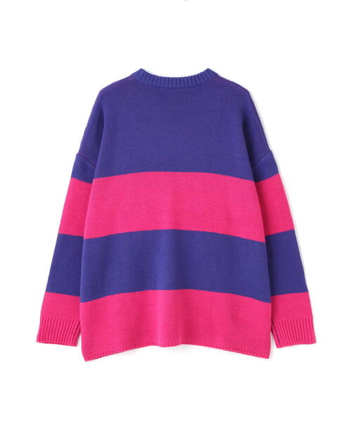 WHITELAND(ホワイトランド)の「【WEB&DEPOT限定】WHITELAND/ホワイトランド/BORDER CREWNECK KNIT(ニット/セーター・メンズ・ブルー/ブラック/グリーン・MEDIUM/LARGE)」の17枚目の写真