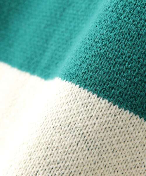 WHITELAND(ホワイトランド)の「【WEB&DEPOT限定】WHITELAND/ホワイトランド/BORDER CREWNECK KNIT(ニット/セーター・メンズ・ブルー/ブラック/グリーン・MEDIUM/LARGE)」の22枚目の写真