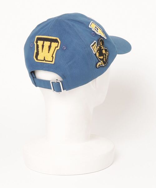 off white(オフホワイト)の「WORLD VARSITY BASEBALL CAP(キャップ・メンズ・ブルー・ONE SIZE)」の8枚目の写真