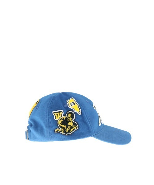 off white(オフホワイト)の「WORLD VARSITY BASEBALL CAP(キャップ・メンズ・ブルー・ONE SIZE)」の3枚目の写真