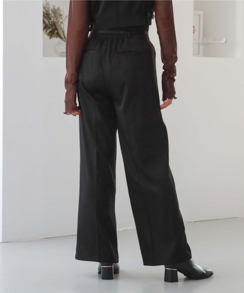 archives（アルシーヴ）の「’ハイウエストツータックワイドパンツ’（その他パンツ・レディース・ブラック/モカ/アイボリー・MEDIUM）」の21枚目の写真