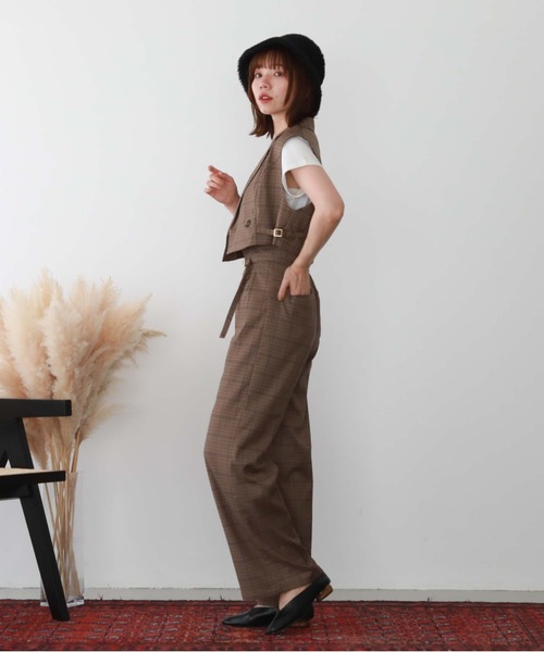 archives（アルシーヴ）の「’ハイウエストツータックワイドパンツ’（その他パンツ・レディース・ブラック/モカ/アイボリー・MEDIUM）」の14枚目の写真