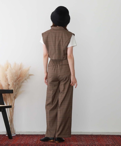 archives（アルシーヴ）の「’ハイウエストツータックワイドパンツ’（その他パンツ・レディース・ブラック/モカ/アイボリー・MEDIUM）」の15枚目の写真