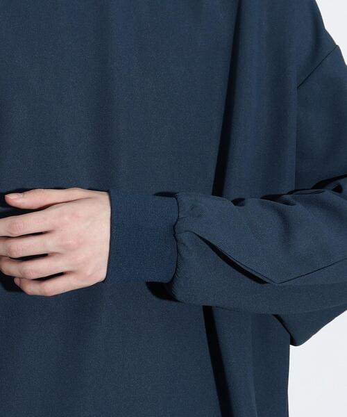 tk.TAKEO KIKUCHI(ティーケータケオキクチ)の「◆ジョーゼットドルマンカットソー(Tシャツ/カットソー・メンズ・ブラック/ホワイト/ブルー・88)」の16枚目の写真