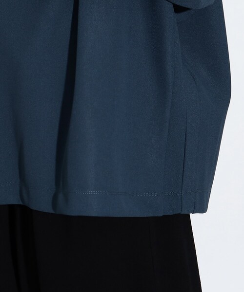 tk.TAKEO KIKUCHI(ティーケータケオキクチ)の「◆ジョーゼットドルマンカットソー(Tシャツ/カットソー・メンズ・ブラック/ホワイト/ブルー・88)」の12枚目の写真