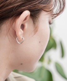 ENOA（エノア）の「ハートフープピアス（ピアス（両耳用））」
