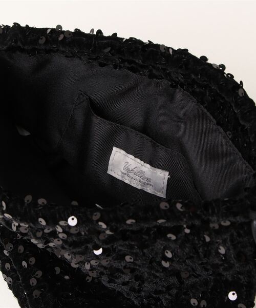 natural couture（ナチュラルクチュール）の「メタリックマルチミニショルダーバッグ（ショルダーバッグ・レディース・シルバー/ブラック・FREE）」の5枚目の写真