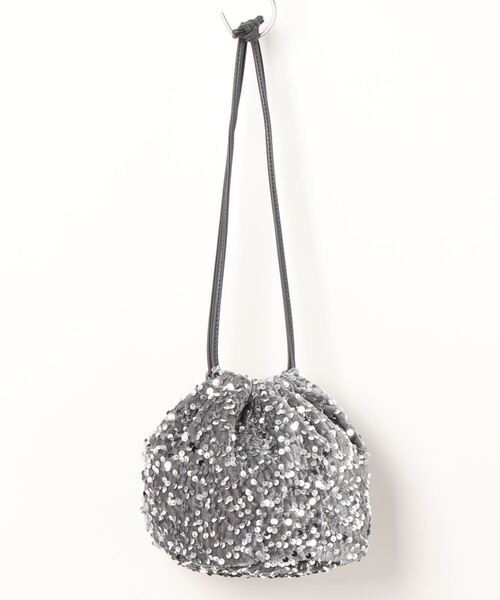 natural couture（ナチュラルクチュール）の「メタリックマルチミニショルダーバッグ（ショルダーバッグ・レディース・シルバー/ブラック・FREE）」の12枚目の写真